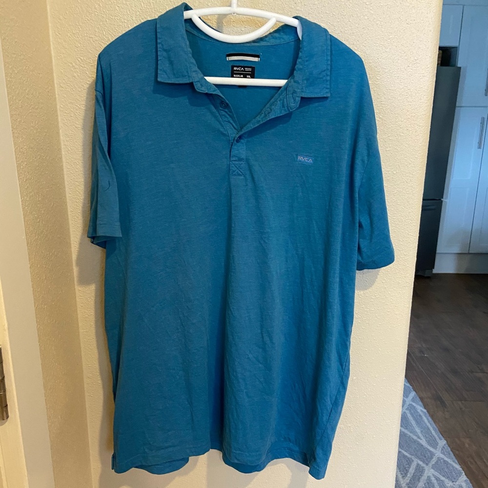 Blue polo RVCA